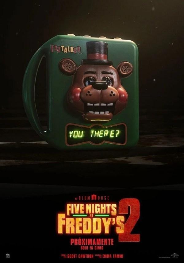 Caratula FIVE NIGHTS AT FREDDY'S 2
